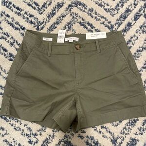 Olive green shorts